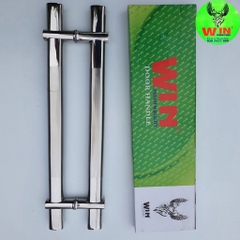 Tay Nắm Cửa Kính Inox Dịch Tim
