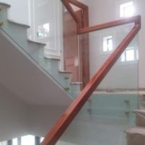 Tay Vịn Gỗ Lim Vuông