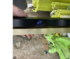 Thanh nhôm 3D Cầu thang Lan can vuông 30x30