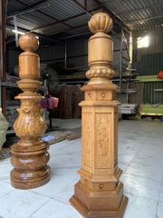 Trụ cái gỗ Lục lăng