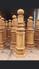 Trụ cái gỗ Lục lăng