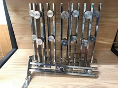 Trụ Hộp Inox 10x40 bóng