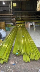 Tay Vịn Inox vuông có rãnh 50*50