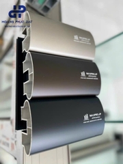 Tay Vịn Nhôm Maxpro SOLEX (Màu Sâm Panh - 45*33*2mm)