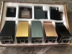 Tay Vịn Lan Can Cầu Thang Nhôm 3D Hộp 40x40