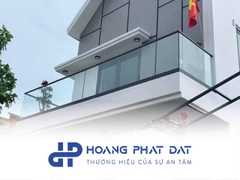 Máng nhôm lan can không trụ M127