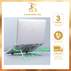 Giá đỡ đa năng KAKU dành cho Laptop, Macbook , iPad dễ dàng gấp gọn hợp kim nhôm cao cấp - Hàng chính hãng