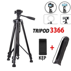 GẬY CHỤP ẢNH TRIPOD 3 CHÂN YUNTENG 3366