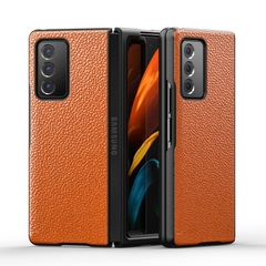 Ốp lưng Galaxy Z Fold 2 Likgus Leather Case - Hàng Chính Hãng