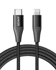 CÁP ANKER Cáp Type C to Lightning Anker PowerLine+ II, dài 0.9m - A8652