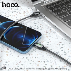 CÁP IPHONE HOCO DU05 TỰ NGẮT