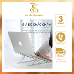 Giá đỡ đa năng KAKU dành cho Laptop, Macbook , iPad dễ dàng gấp gọn hợp kim nhôm cao cấp - Hàng chính hãng