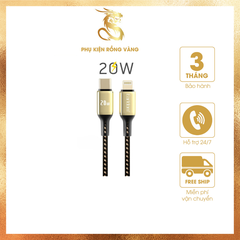 Cáp Sạc Kết Nối Từ Cổng Type-C 20W Ra Chân Lightning Earldom 3M EC – 141