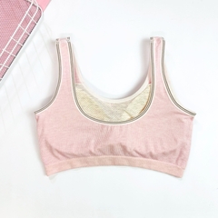 Áo lá học sinh kẻ tăm có mút