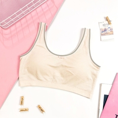 Áo lá học sinh kẻ tăm có mút