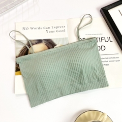 Áo dây kẻ sọc nối có mút (GG 48K)