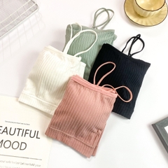 Áo dây kẻ sọc nối có mút (GG 48K)