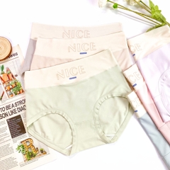 QUẦN LÓT COTTON MODAL CẠP CAO CẠP CHỮ NICE