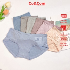 Quần Lót Nữ Cotton Gỗ Sồi Kháng Khuẩn Co Giãn Mềm Mát Coandcom NO901