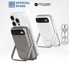 Pin Dự Phòng Không Dây Mazer MagAir17 10000mAh_Màn hình hiển thị thông minh