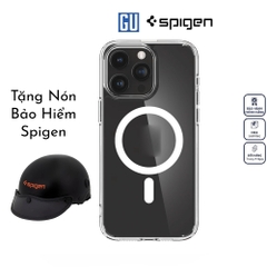 Ốp Lưng Spigen Crystal Hybrid Magfit Dành Cho iPhone 15 Pro/ 15 Pro Max Tôn Vẻ Đẹp Nguyên Bản Điện Thoại Của Bạn ACS06450