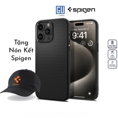 Ốp Lưng Spigen Liquid Air Dành Cho iPhone 15/15 Plus/15 Pro/15 Pro Max Mỏng Nhẹ Chống Sốc Hiệu Quả