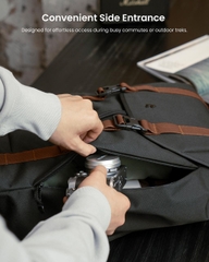 BALO TOMTOC (USA) VINTPACK LAPTOP BACKPACK FOR 13-16 INCH MACBOOK LAPTOP, LARGE CAPACITY 22L TA1