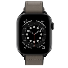 Dây Đeo Da Cao Cấp SwitchEasy Hybrid Silicone-Leather dành cho Apple Watch Series (1~8/ SE/Ultra)