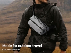 Túi Đeo Chéo Fashion TOMTOC (USA) Aviator-T33 Chest Bag Size M Sức Chứa 3,5L