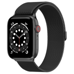 Dây Đeo Phong Cách Cổ Điển SwitchEasy Mesh Stainless Steel Màu Black dành cho Apple Watch Series (1~8/ SE/Ultra)