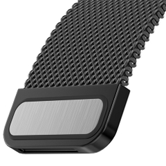 Dây Đeo Phong Cách Cổ Điển SwitchEasy Mesh Stainless Steel Màu Black dành cho Apple Watch Series (1~8/ SE/Ultra)