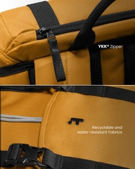 BALO TOMTOC (USA) VINTPACK LAPTOP BACKPACK FOR 13-16 INCH MACBOOK LAPTOP, LARGE CAPACITY 22L TA1