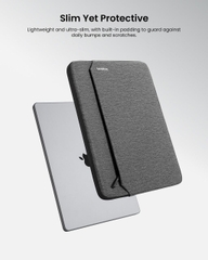 TÚI CHỐNG SỐC TOMTOC (USA) SLIM MACBOOK/ULTRABOOK 15″ – A18E3