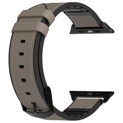 Dây Đeo Da Cao Cấp SwitchEasy Hybrid Silicone-Leather dành cho Apple Watch Series (1~8/ SE/Ultra)