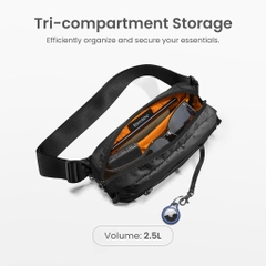 Túi Đeo Chéo Fashion TOMTOC (USA) Aviator-T33 Chest Bag Size S Sức Chứa 2,5L