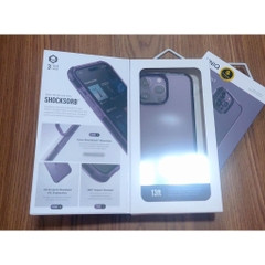 Ốp Lưng Chống Va Đập Công Nghệ ShockSord Uniq Hybrid Combat Duo dành cho iPhone 14 Pro Max màu mới Purple đẹp lạ chống sốc