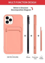 Ốp lưng Mipow tích hợp card Holder TPU & PU Leather Dành Cho iPhone 15 Pro Max, Nhiều Màu Phù Hợp Với Bạn