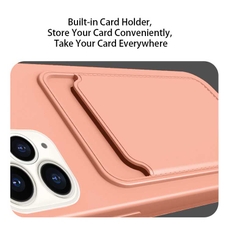 Ốp lưng Mipow tích hợp card Holder TPU & PU Leather Dành Cho iPhone 15 Pro Max, Nhiều Màu Phù Hợp Với Bạn