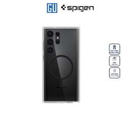 Ốp Lưng Có Vòng Magfit Sạc Không Dây Cho Galaxy S23 Ultra - Spigen Ultra Hybird Onetap Metal Ring