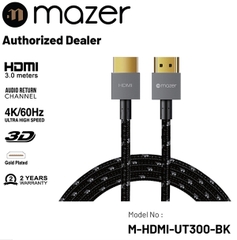 Dây Cáp Bọc Nylon Mazer Infinite Multimedia Hdmi to Hdmi 4k, bền bỉ và lâu dài