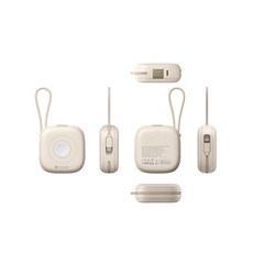 Pin Dự Phòng Không Dây MAZER MagLink18i 10000mAh Qi2 15W PD20W 4 trong 1 Sạc Được Cho Apple Watch Tích Hợp 2 Cáp Sạc