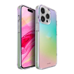 Ốp Lưng Cầu Vòng Laut Holo Pearl dành cho iPhone 14/ 14 Plus/ 14 Pro/ 14 Pro Max thời trang nhiều màu sắc chống sốc độ rơi 3m dễ tháo lắp