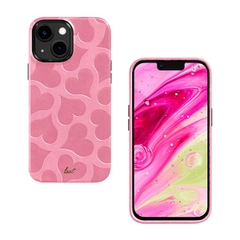 Ốp Lưng Phủ Da Thuần Chay Pu LAUT Motif dành cho iPhone 14 Pro/ 14 Pro Max khung TPU dễ tháo lắp, êm ái sang trọng bền bỉ chống sốc 3m