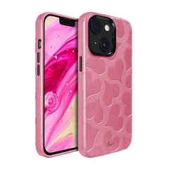 Ốp Lưng Phủ Da Thuần Chay Pu LAUT Motif dành cho iPhone 14 Pro/ 14 Pro Max khung TPU dễ tháo lắp, êm ái sang trọng bền bỉ chống sốc 3m