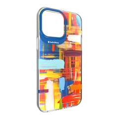Ốp Lưng Chuẩn Quân Đội Bảo Vệ Chống Rơi Vỡ Switcheasy Artist Double In-Mold Decoration dành cho iPhone 14 series in hoa văn