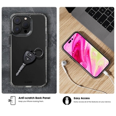 Ốp Trong Bảo Vệ Laut Huex Crystal dành cho iPhone 14/ 14 Plus/ 14 Pro/ 14 Pro Max Công nghệ IMPKT Cell-Technology bảo vệ từ độ rơi 4,2m