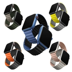 Dây Đeo Thay Đổi Màu Uniq Revix Reversible Magnetic Silicone Strap (42/44/45mm) dành chor Apple Watch 1~8/ SE