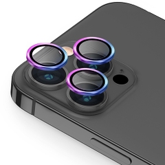 Kính dán camera UNIQ Optix Lens Protector For iPhone 14 Pro/ 14 Pro Max bảo vệ ống kính khỏi bụi, trầy xước, dấu tay