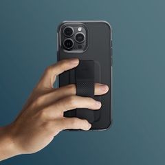 Ốp Lưng Tích Hợp Dây Đeo Từ Tính FlexGrip Uniq Hybrid Heldro dành cho iPhone 14 Pro/ 14 Pro Max chống sốc 4m