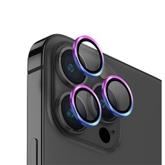 Kính dán camera UNIQ Optix Lens Protector For iPhone 14 Pro/ 14 Pro Max bảo vệ ống kính khỏi bụi, trầy xước, dấu tay